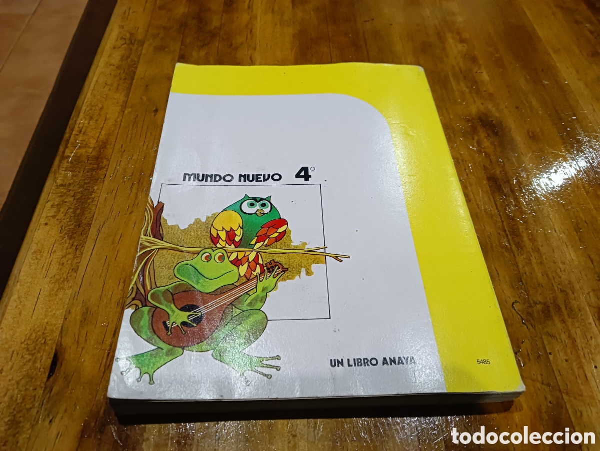 Libros de segunda mano: Mundo nuevo 4 E.G.B Anaya. - Foto 6