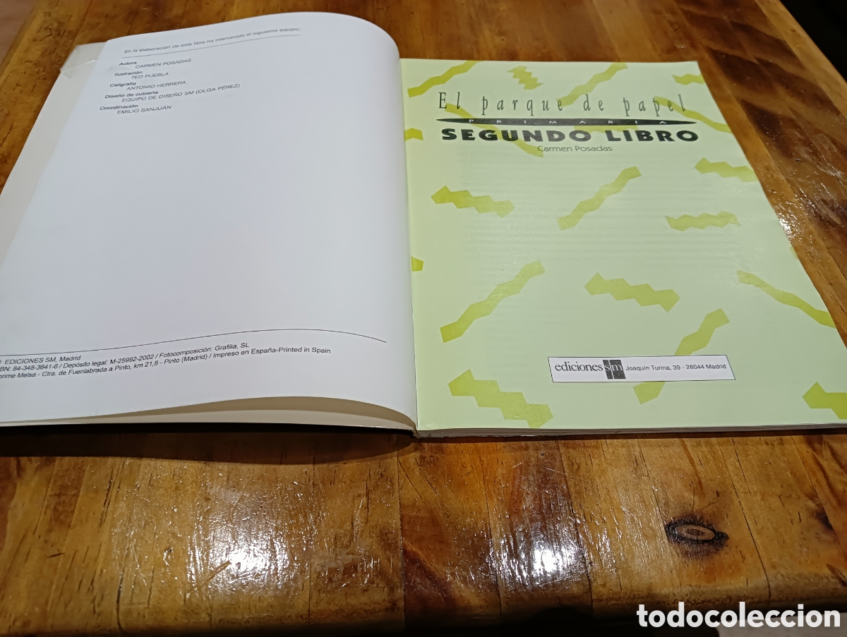 Libros de segunda mano: El parque de papel SM . Segundo libro. - Foto 2