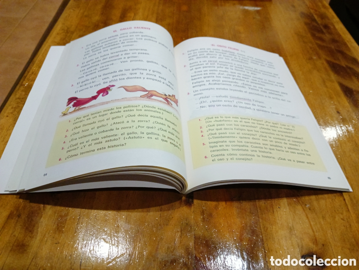 Libros de segunda mano: Lecturas comentadas 1 EGB. Edelvives - Foto 3