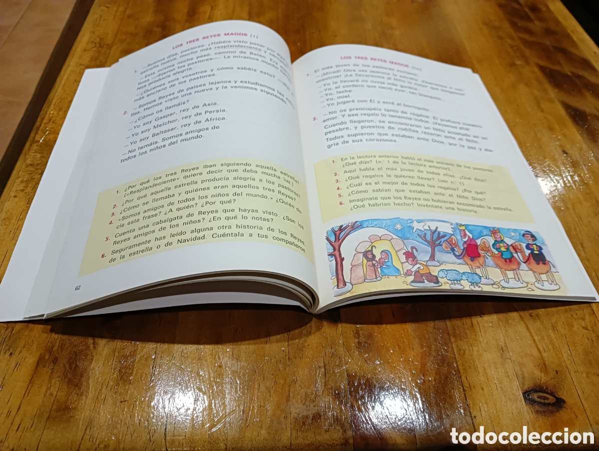 Libros de segunda mano: Lecturas comentadas 1 EGB. Edelvives - Foto 4