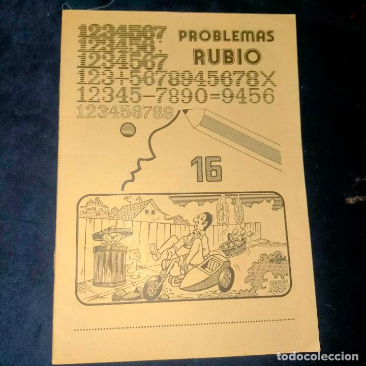 Libros de segunda mano: cuaderno de ejercicios rubio . problemas matematicas , buen estado en general , el de la foto