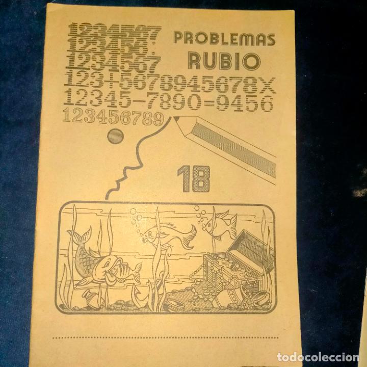 Libros de segunda mano: cuaderno de ejercicios rubio . problemas matematicas , buen estado en general , el de la foto