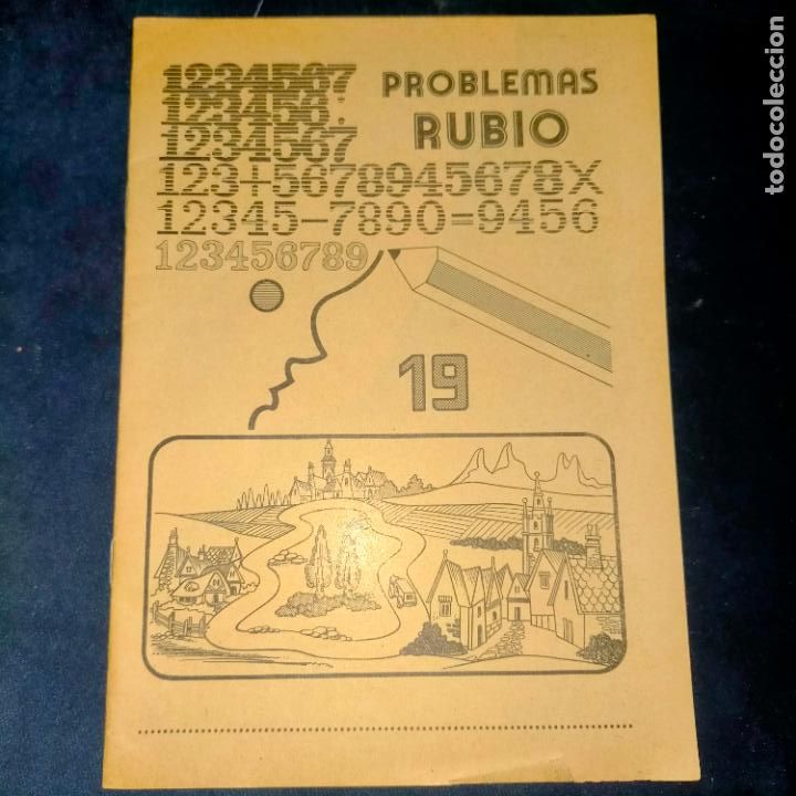 Libros de segunda mano: cuaderno de ejercicios rubio . problemas matematicas , buen estado en general , el de la foto