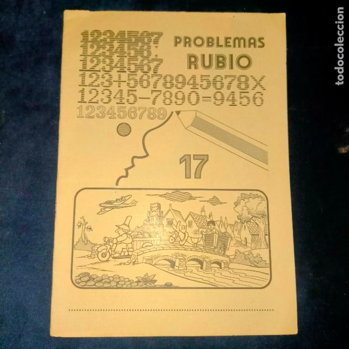 Libros de segunda mano: cuaderno de ejercicios rubio . problemas matematicas , buen estado en general , el de la foto