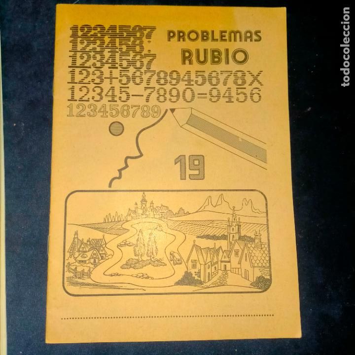 Libros de segunda mano: cuaderno de ejercicios rubio . problemas matematicas , buen estado en general , el de la foto