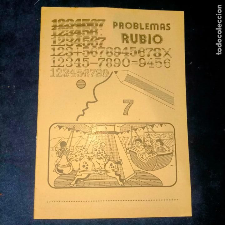 Libros de segunda mano: cuaderno de ejercicios rubio . problemas matematicas , buen estado en general , el de la foto