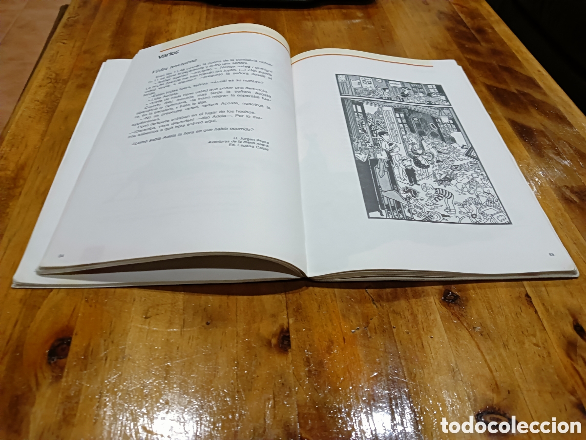 Libros de segunda mano: Lecturas y comentarios 3EGB Anaya - Foto 3
