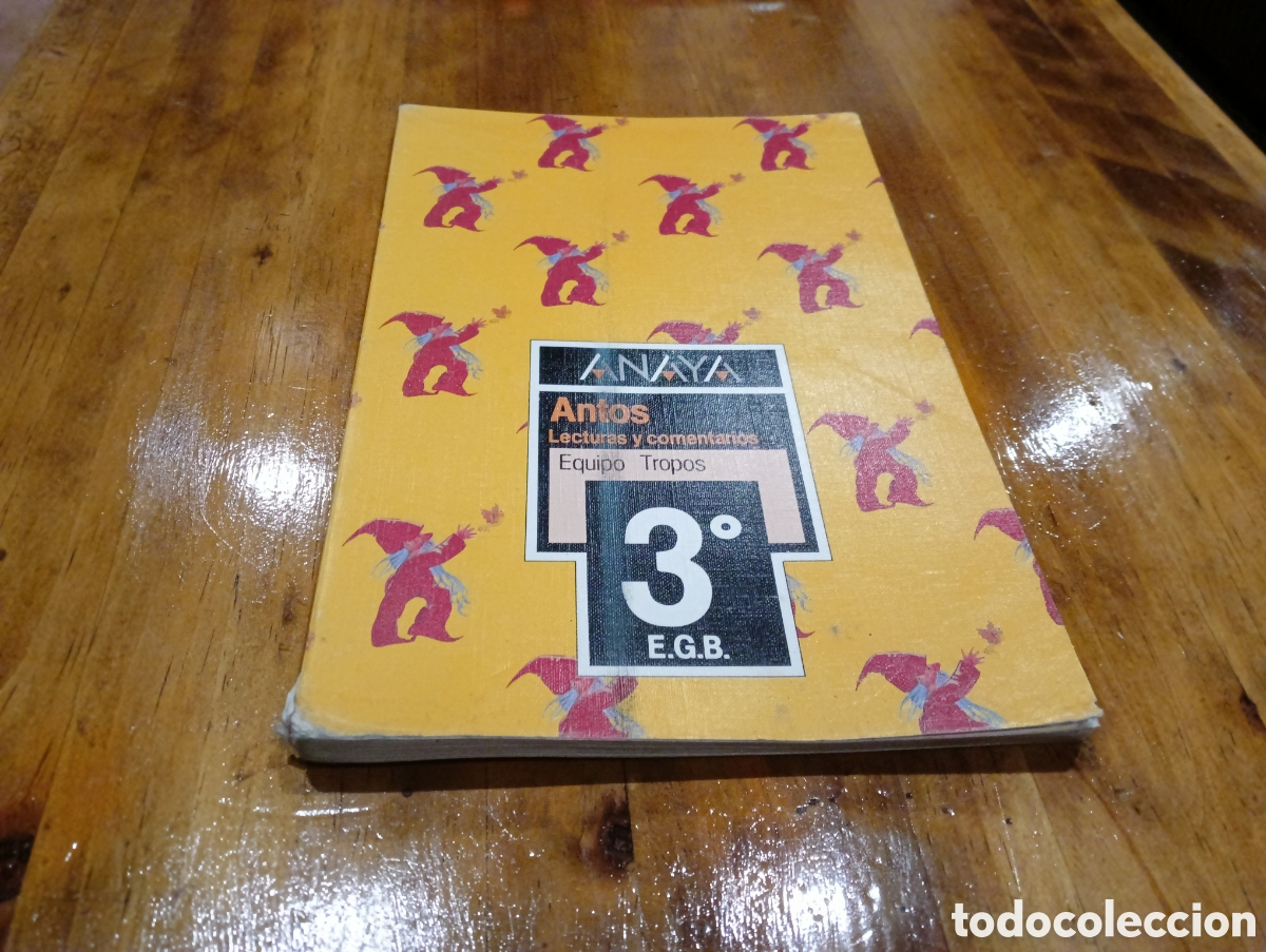 Libros de segunda mano: Lecturas y comentarios 3EGB Anaya - Foto 1