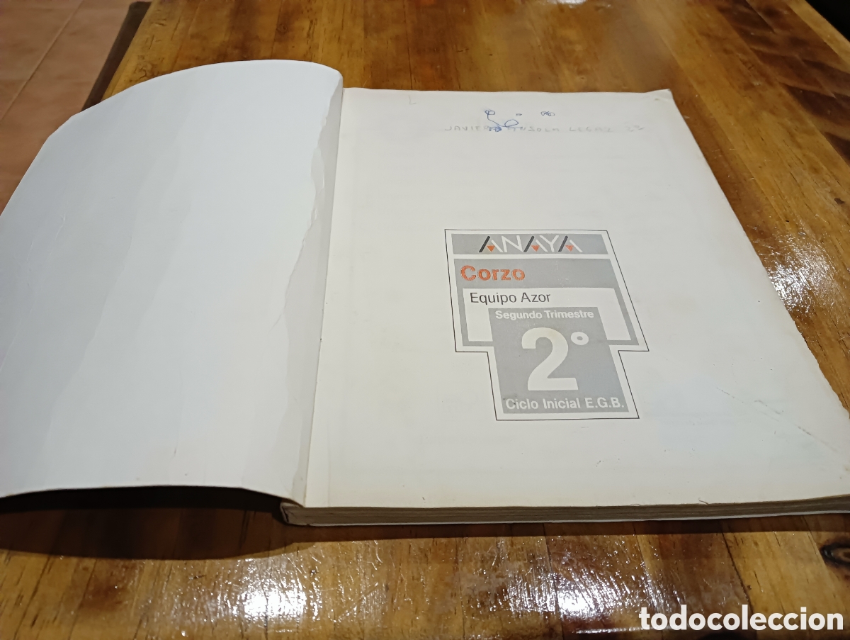 Libros de segunda mano: Corzo . Anaya segundo trimestre 2 EGB - Foto 2