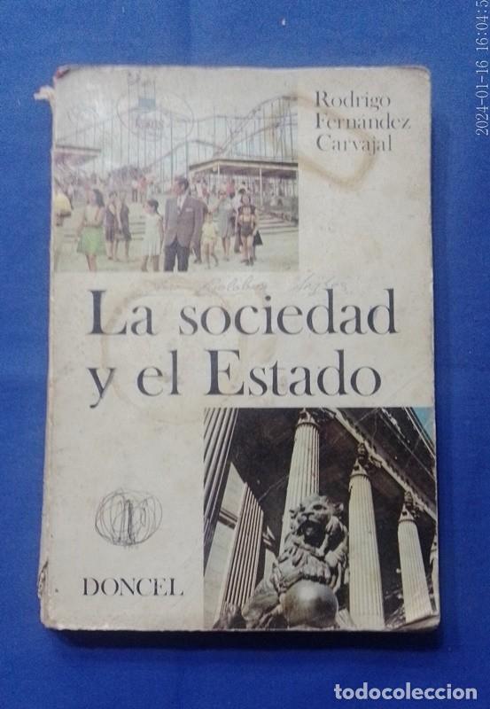 Libros de segunda mano: libro La sociedad y el estado - Foto 1