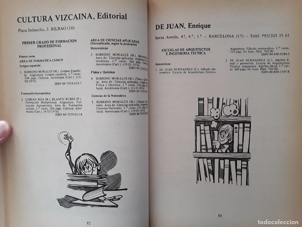 Libros de segunda mano: LIBROS Y MATERIAL DE ENSE&Ntilde;ANZA 1979/80. INLE.A - Foto 9