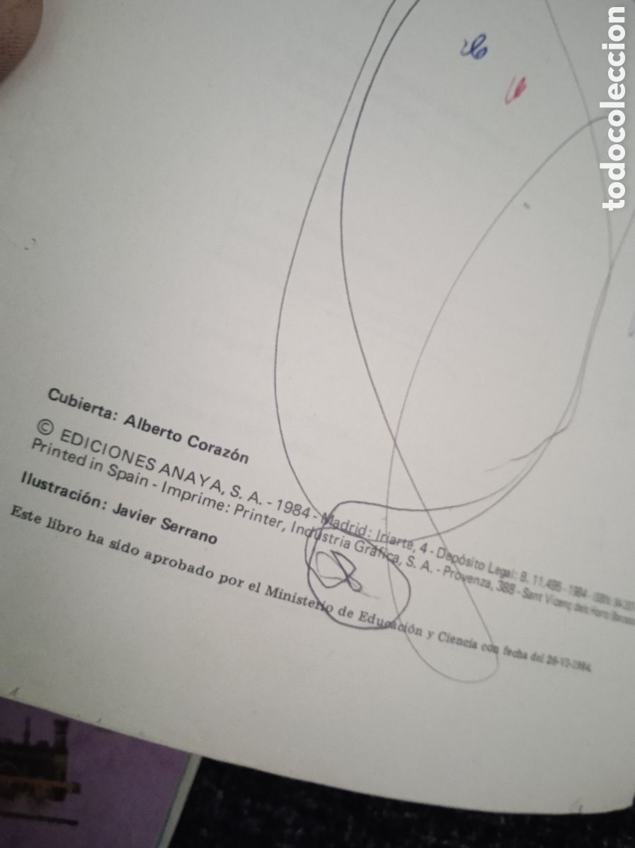 Libros de segunda mano: ANTOS LECTURAS Y COMENTARIOS 4&ordm; E.G.B. -ED. - ANAYA 1984 - Foto 6