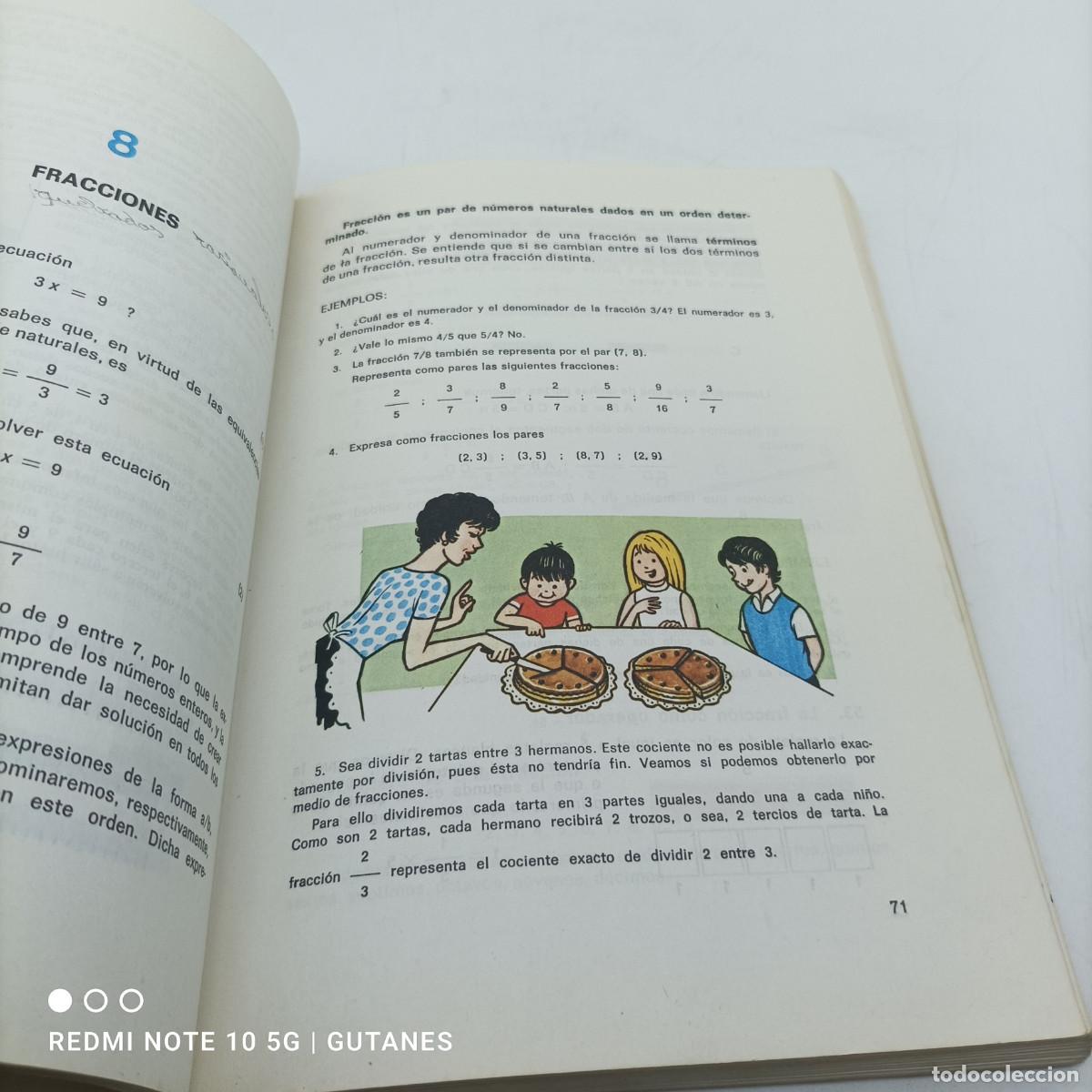 Libros de segunda mano: CALCULO 6&ordm; EDICIONES SM A&Ntilde;O 1973 - Foto 4