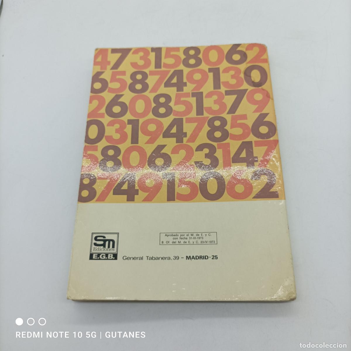 Libros de segunda mano: CALCULO 6&ordm; EDICIONES SM A&Ntilde;O 1973 - Foto 6