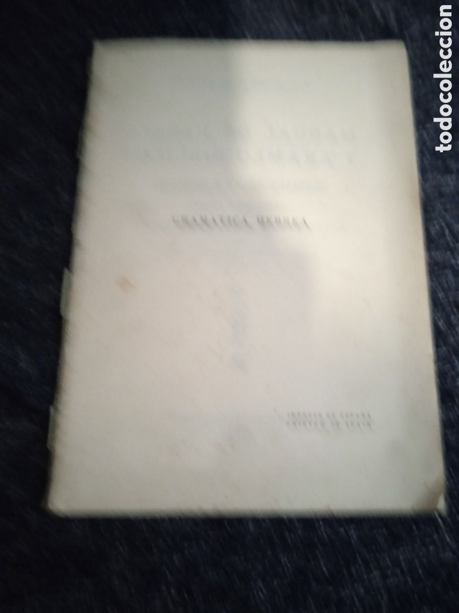 Libros de segunda mano: GRAMATICA HEBREA - LIBRO PRIMERO / R. P. GUILLERMO C. DORADO - Foto 2