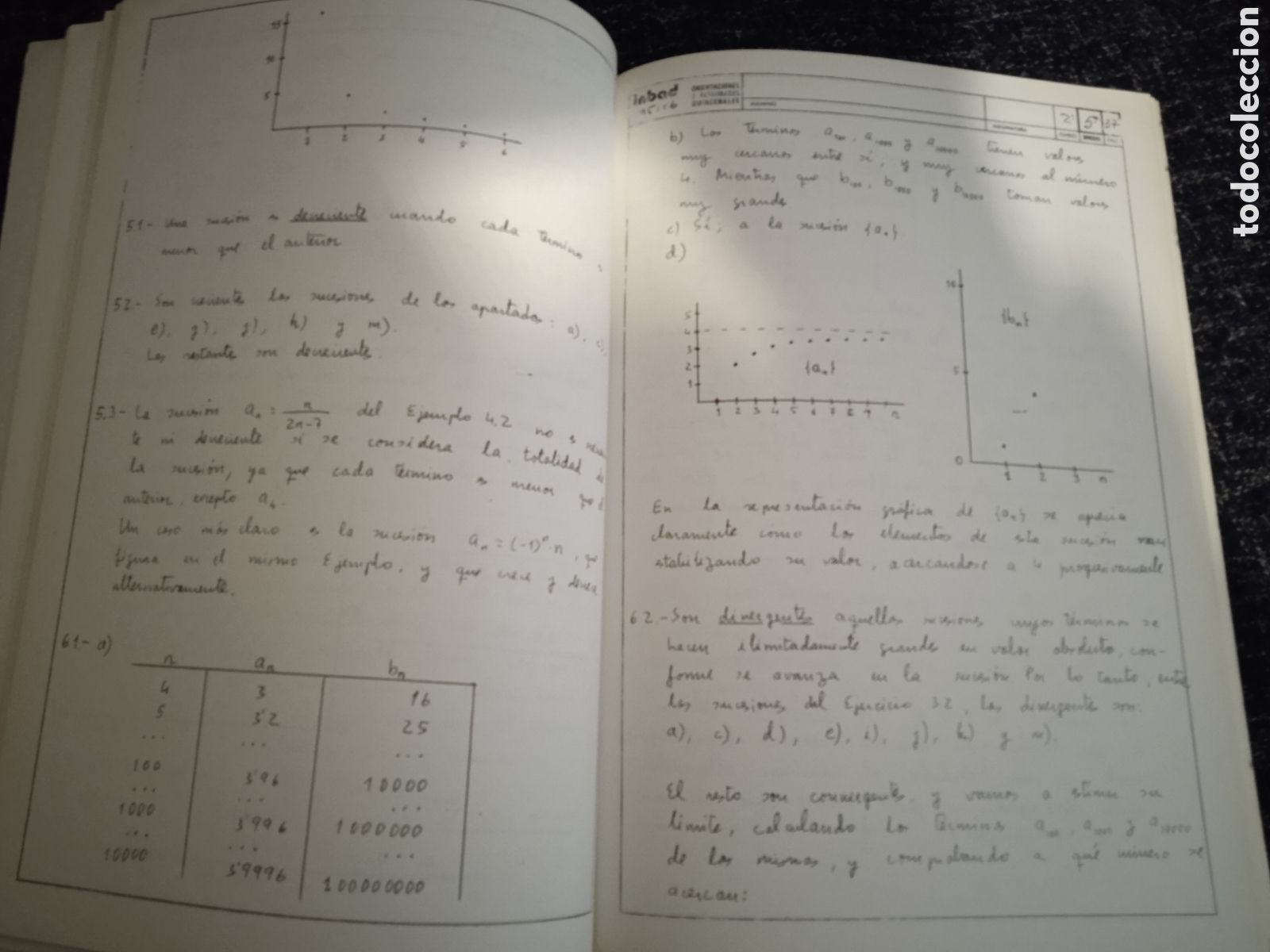 Libros de segunda mano: ANEXOS MATEM&Aacute;TICAS 2&deg; BUP. - Foto 3
