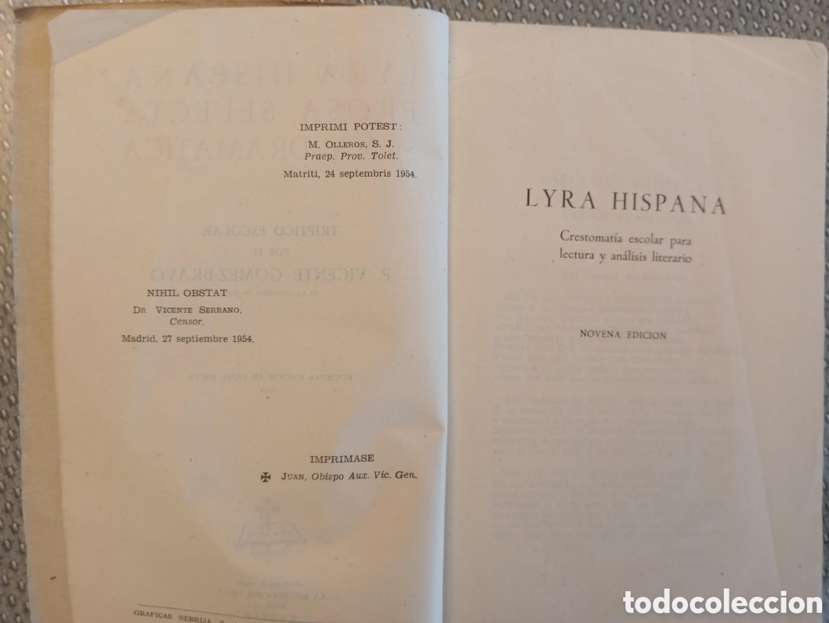 Libros de segunda mano: Lyra hispana, Prosa po&eacute;tica, Silva dram&aacute;tica / Vicente G&oacute;mez Bravo - Foto 2