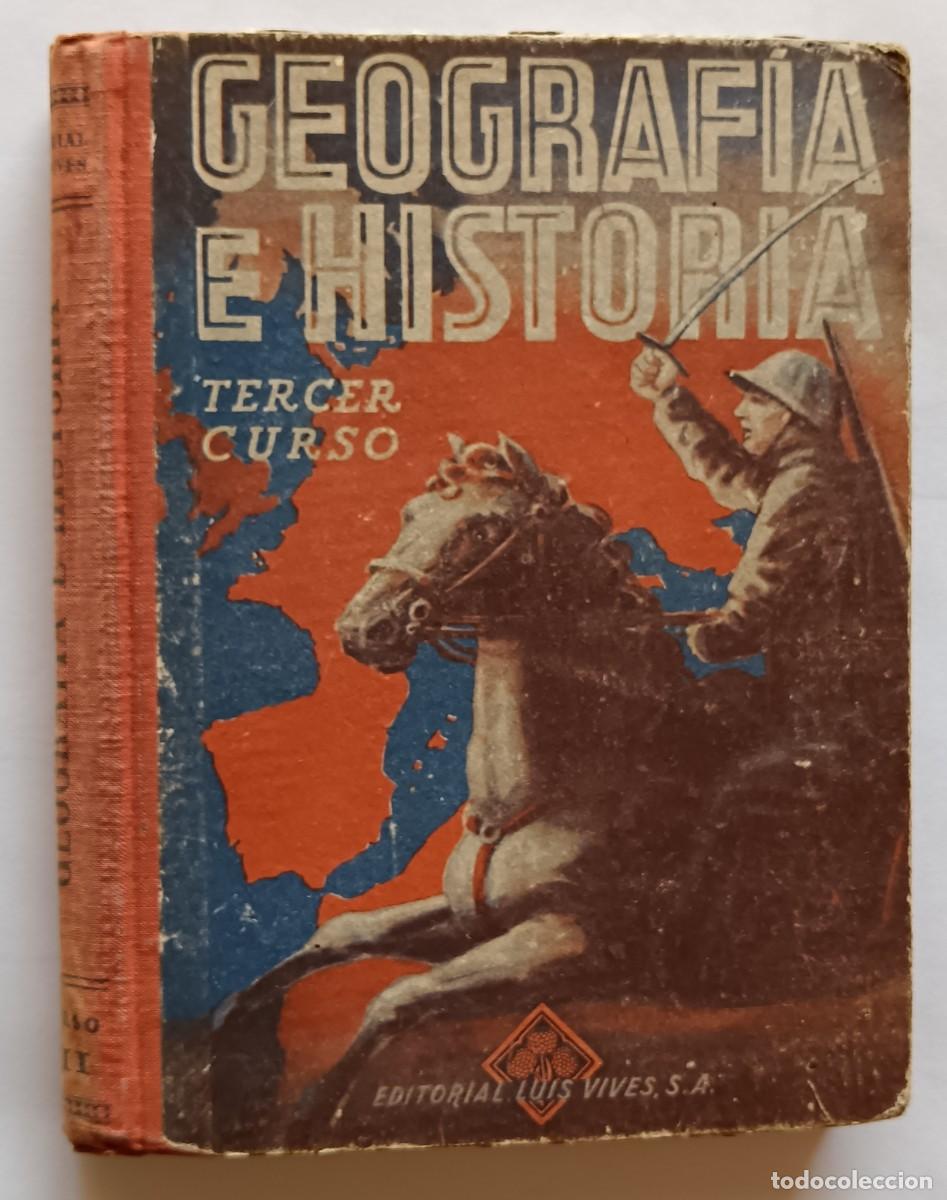 Libros de segunda mano: Geograf&iacute;a e Historia-3&ordm; curso-Lu&iacute;s V&iacute;ves. - Foto 1