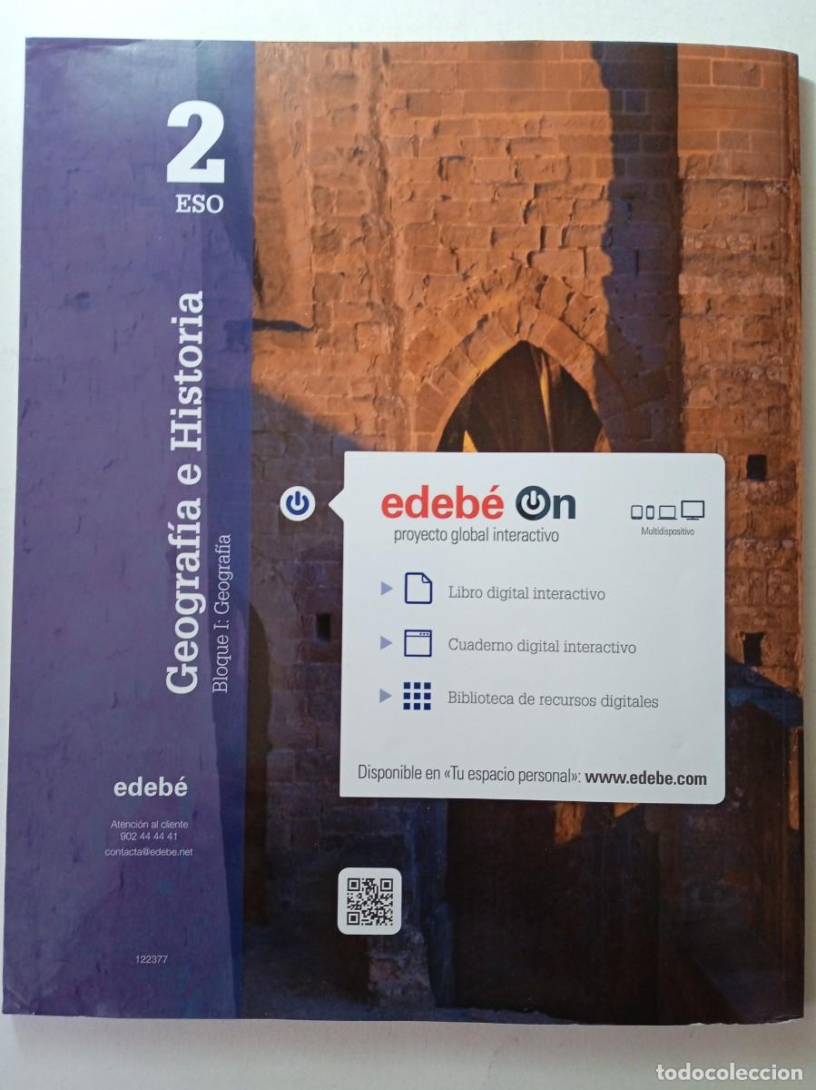 Libros de segunda mano: GEOGRAF&Iacute;A E HISTORIA 2&ordm; ESO - EDEB&Eacute; - Foto 2