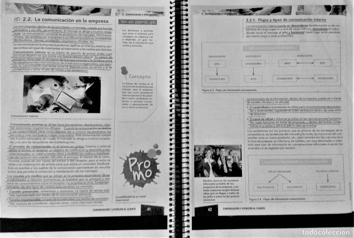 Libros de segunda mano: ADMINISTRACI&Oacute;N Y FINANZAS - COMUNICACI&Oacute;N Y ATENCI&Oacute;N AL CLIENTE - Foto 3