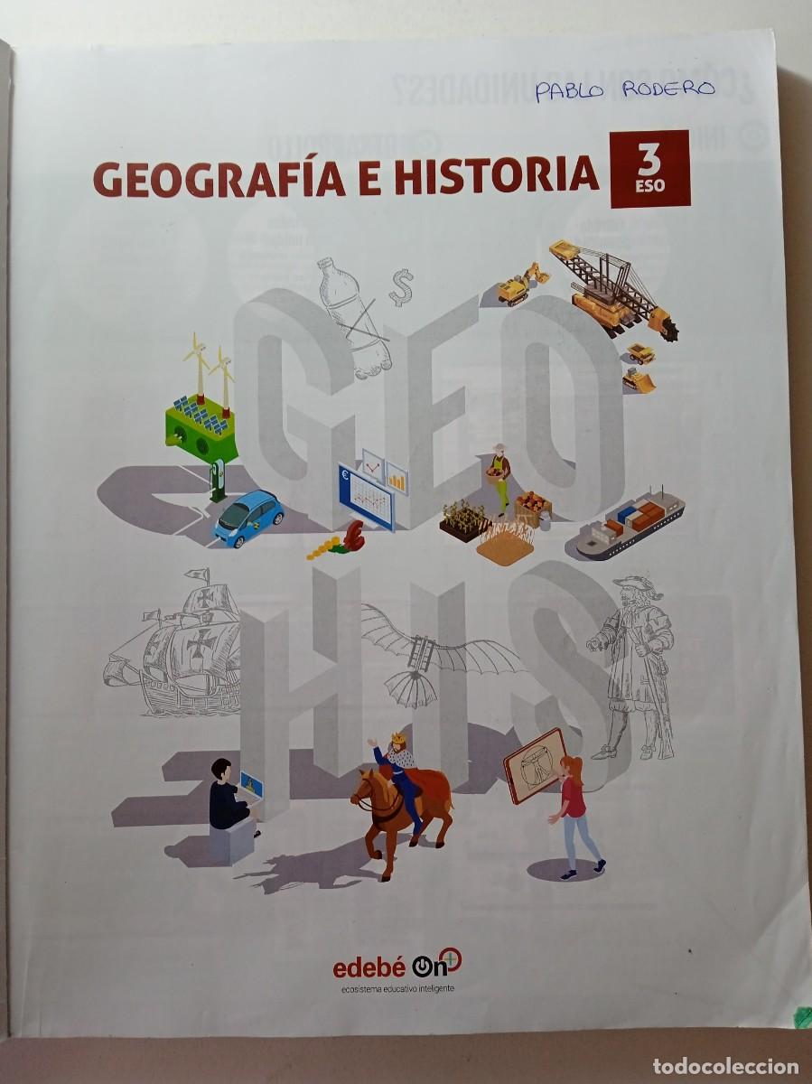 Libros de segunda mano: GEOGRAF&Iacute;A E HISTORIA 3&ordm; ESO - EDEB&Eacute; - Foto 3