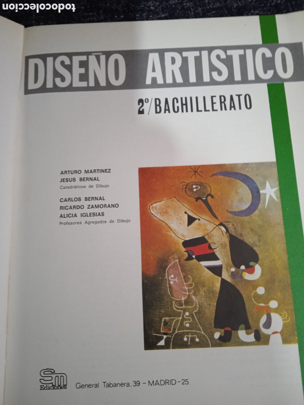 Libros de segunda mano: DISE&Ntilde;O ARTISTICO 2 - 2&ordm; BACHILLERATO -ED. EDICIONES SM - Foto 2