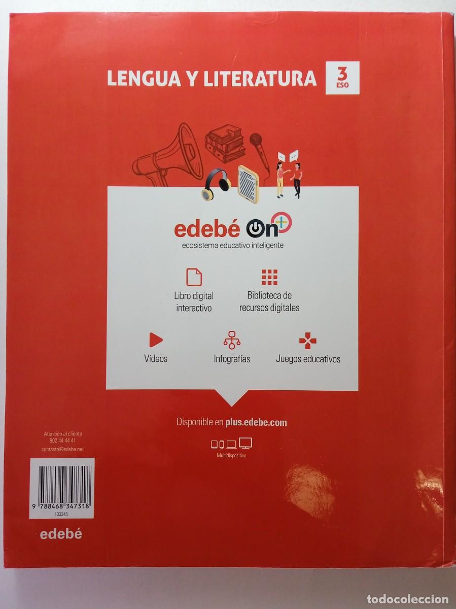 Libros de segunda mano: LENGUA Y LITERATURA 3&ordm; ESO - EDEB&Eacute; - Foto 2