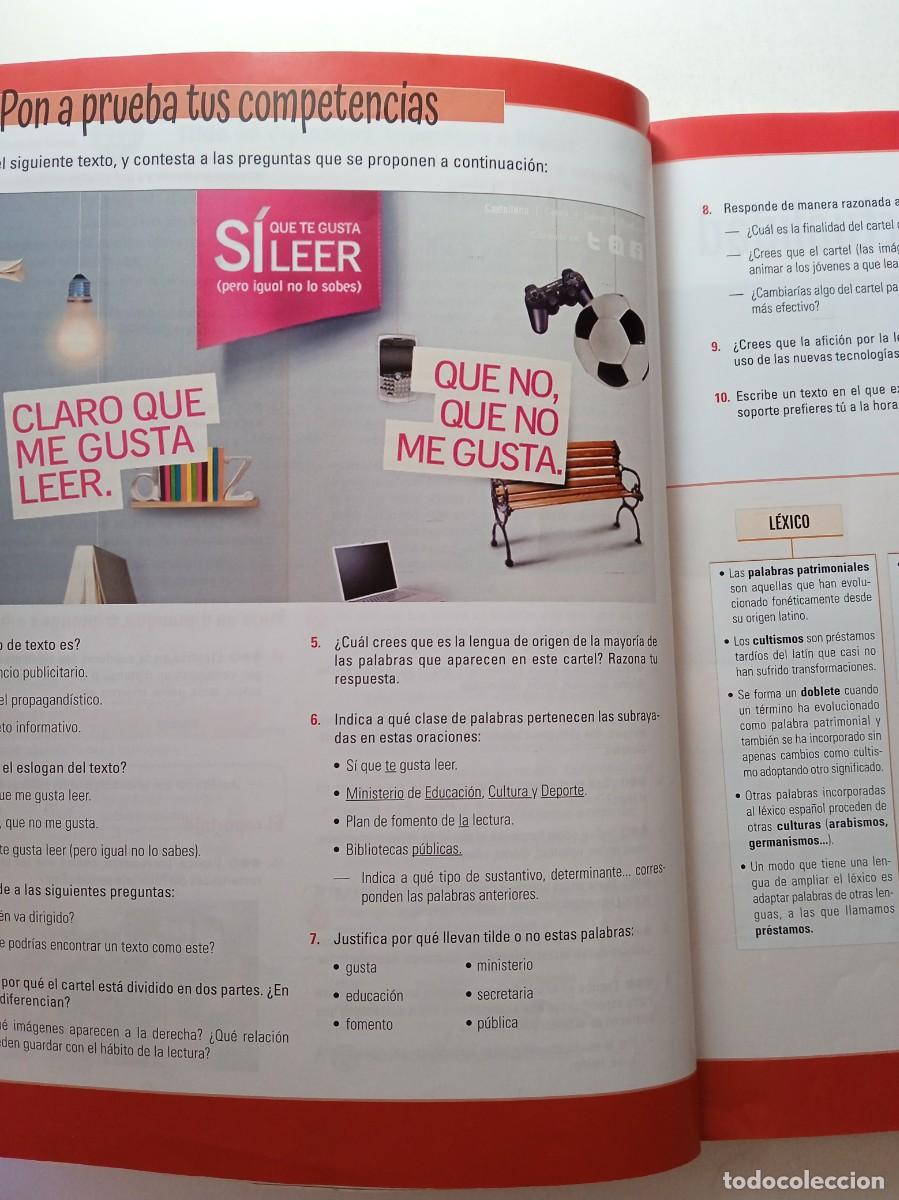 Libros de segunda mano: LENGUA Y LITERATURA 3&ordm; ESO - EDEB&Eacute; - Foto 5