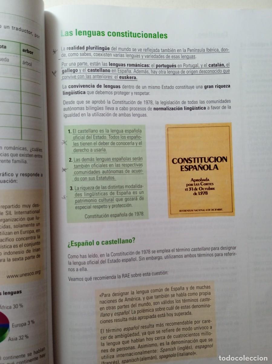 Libros de segunda mano: LENGUA Y LITERATURA 3&ordm; ESO - EDEB&Eacute; - Foto 7