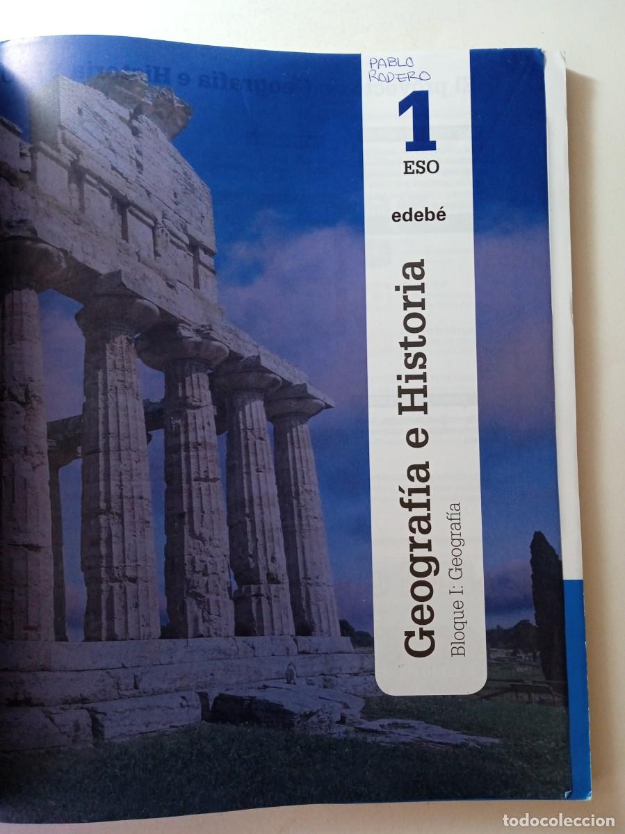 Libros de segunda mano: GEOGRAF&Iacute;A E HISTORIA 1&ordm; ESO - EDEB&Eacute; - Foto 3