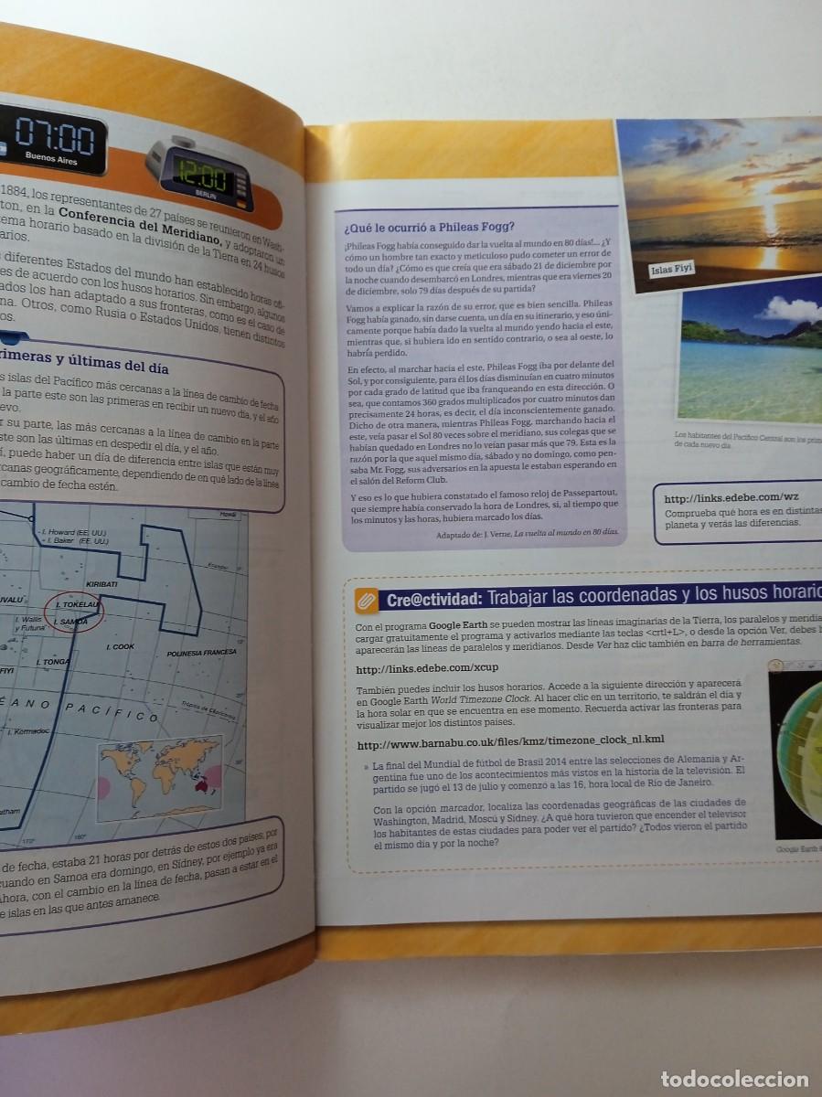 Libros de segunda mano: GEOGRAF&Iacute;A E HISTORIA 1&ordm; ESO - EDEB&Eacute; - Foto 4