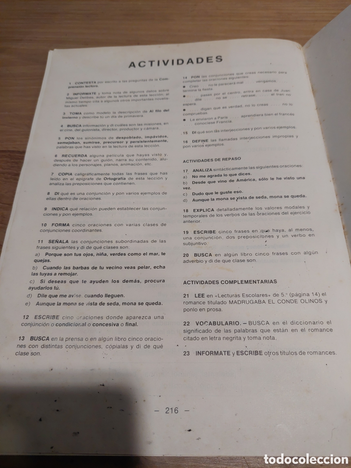 Libros de segunda mano: 1977 egb lenguaje minon - Foto 5