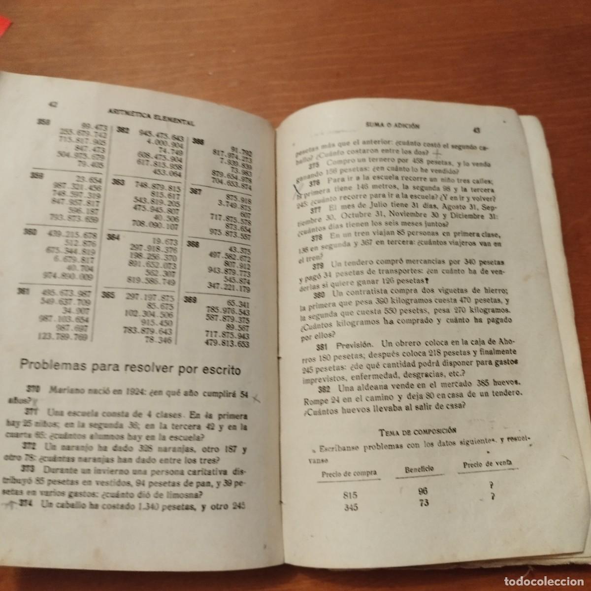 Libros de segunda mano: TRATADO DE ARITMETICA / / CONS 432 / BRU&Ntilde;O - Foto 5