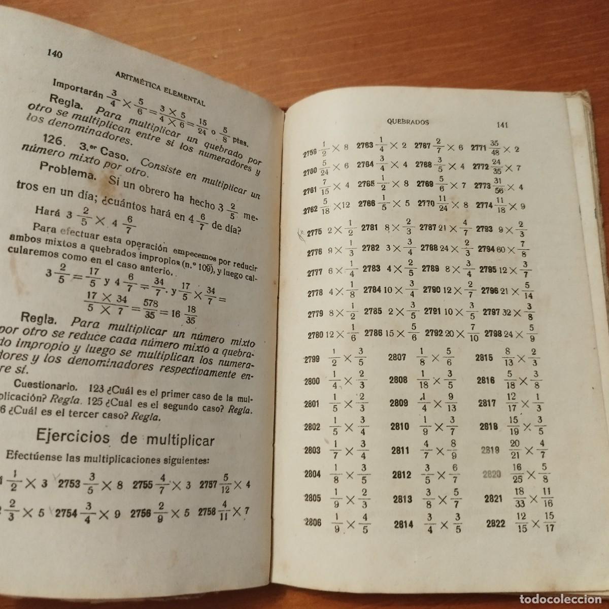 Libros de segunda mano: TRATADO DE ARITMETICA / / CONS 432 / BRU&Ntilde;O - Foto 7
