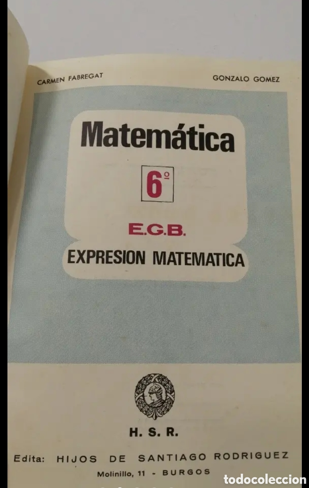 Libros de segunda mano: EGB Matem&aacute;tica 1975. H. S. R. - Foto 2