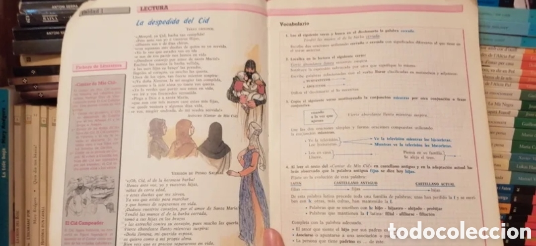 Libros de segunda mano: 8 EGB Santillana Lenguaje - Foto 4