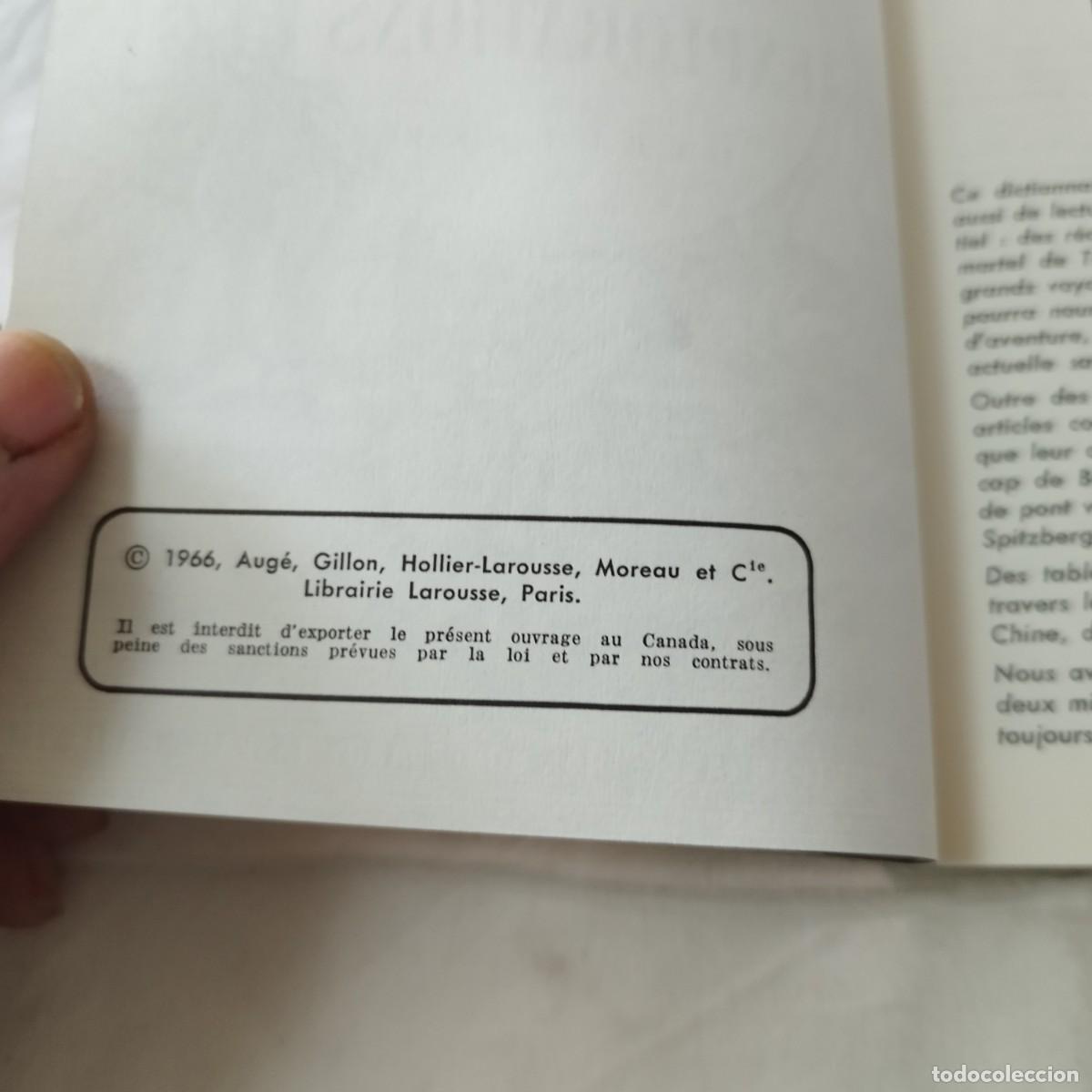 Libros de segunda mano: DICTIONNAIRE DES EXPLORATIONS / / EVA 082 / LAROUSSE - Foto 6