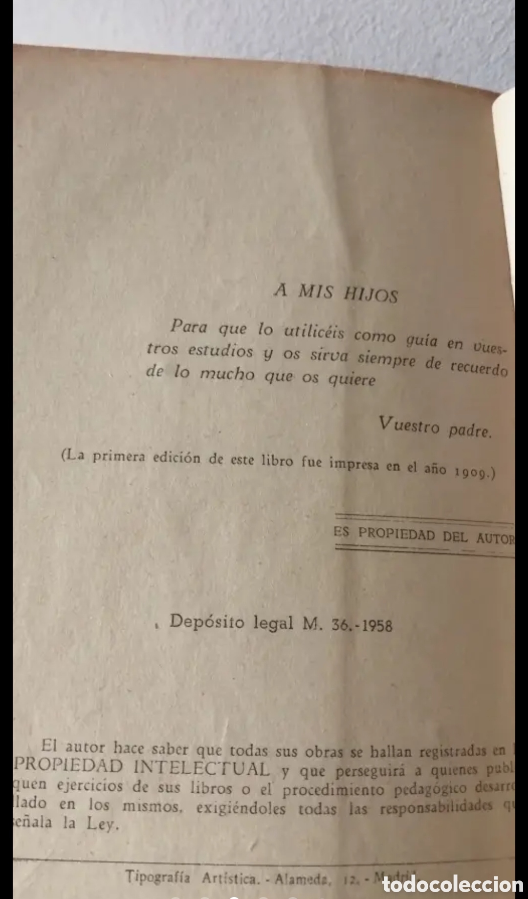 Libros de segunda mano: 1958 Ortograf&iacute;a pr&aacute;ctica de la Lengua Espa&ntilde;ola - Foto 3