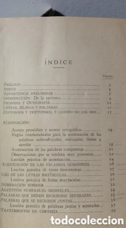 Libros de segunda mano: 1958 Ortograf&iacute;a pr&aacute;ctica de la Lengua Espa&ntilde;ola - Foto 4