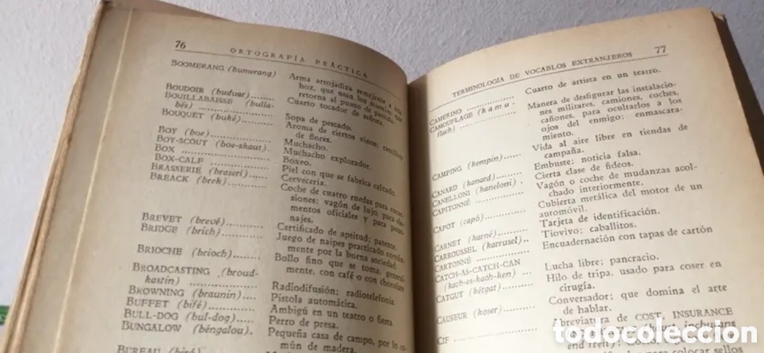 Libros de segunda mano: 1958 Ortograf&iacute;a pr&aacute;ctica de la Lengua Espa&ntilde;ola - Foto 6