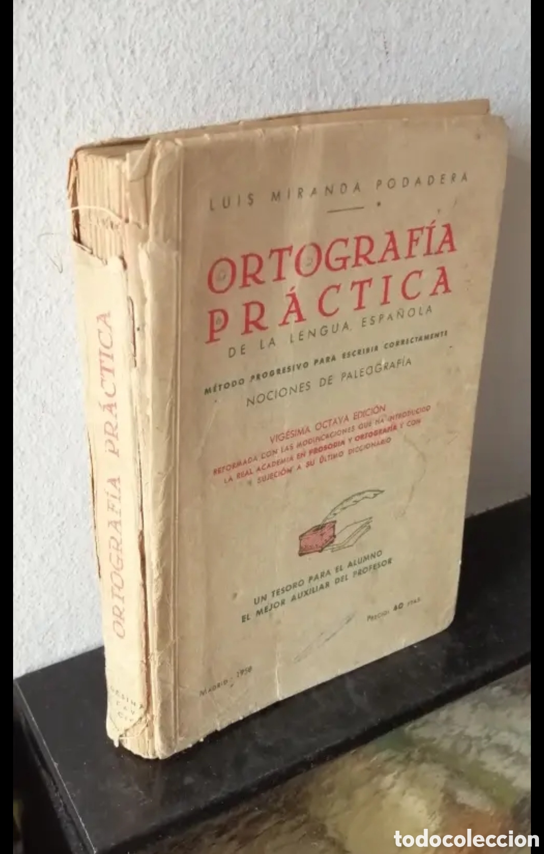 Libros de segunda mano: 1958 Ortograf&iacute;a pr&aacute;ctica de la Lengua Espa&ntilde;ola - Foto 10
