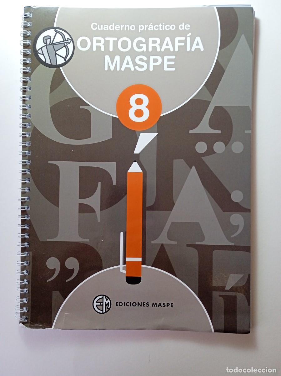 Libros de segunda mano: ORTOGRAF&Iacute;A MASPE 8 - EDICIONES MASPE - Foto 1