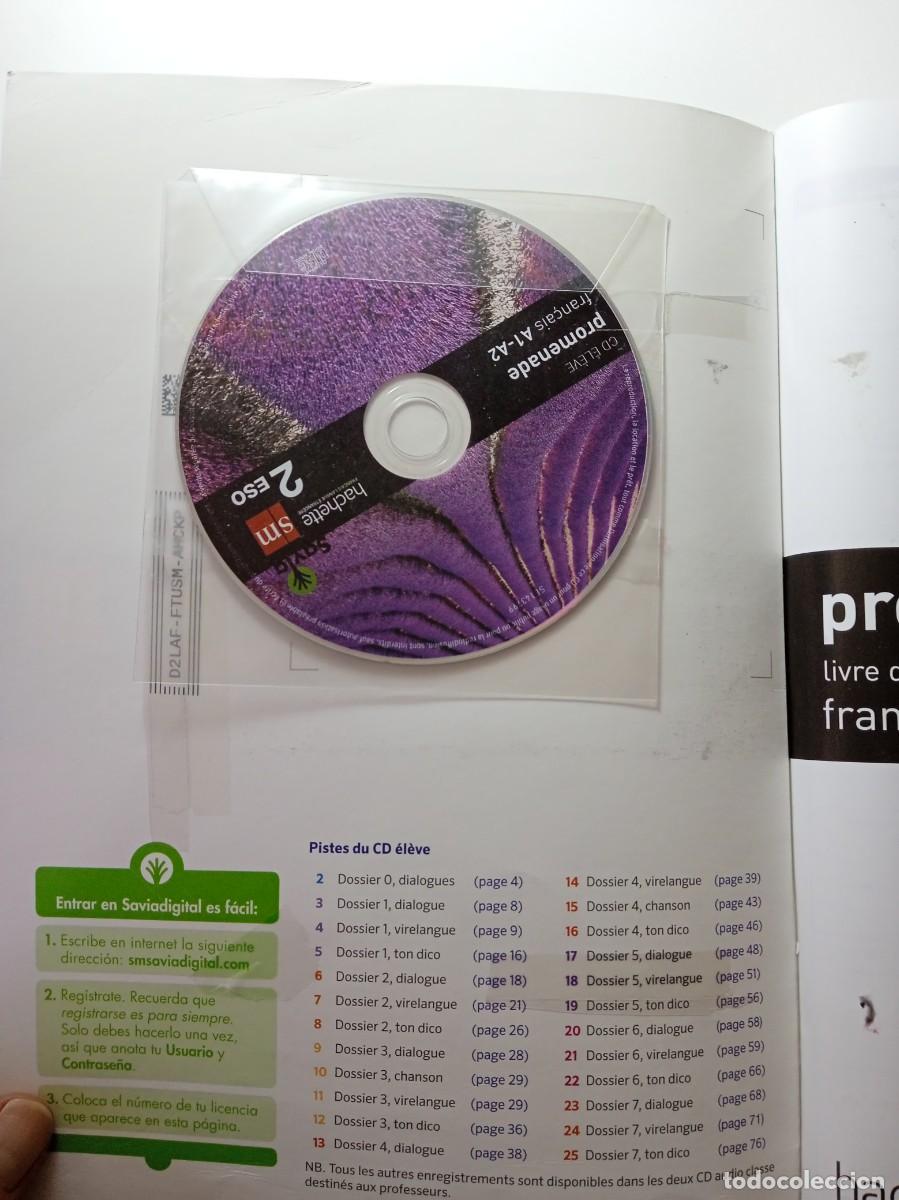 Libros de segunda mano: PROMENADE 2&ordm; ESO FRAN&Ccedil;AIS A1-A2 - EDITORIAL SM - Foto 3