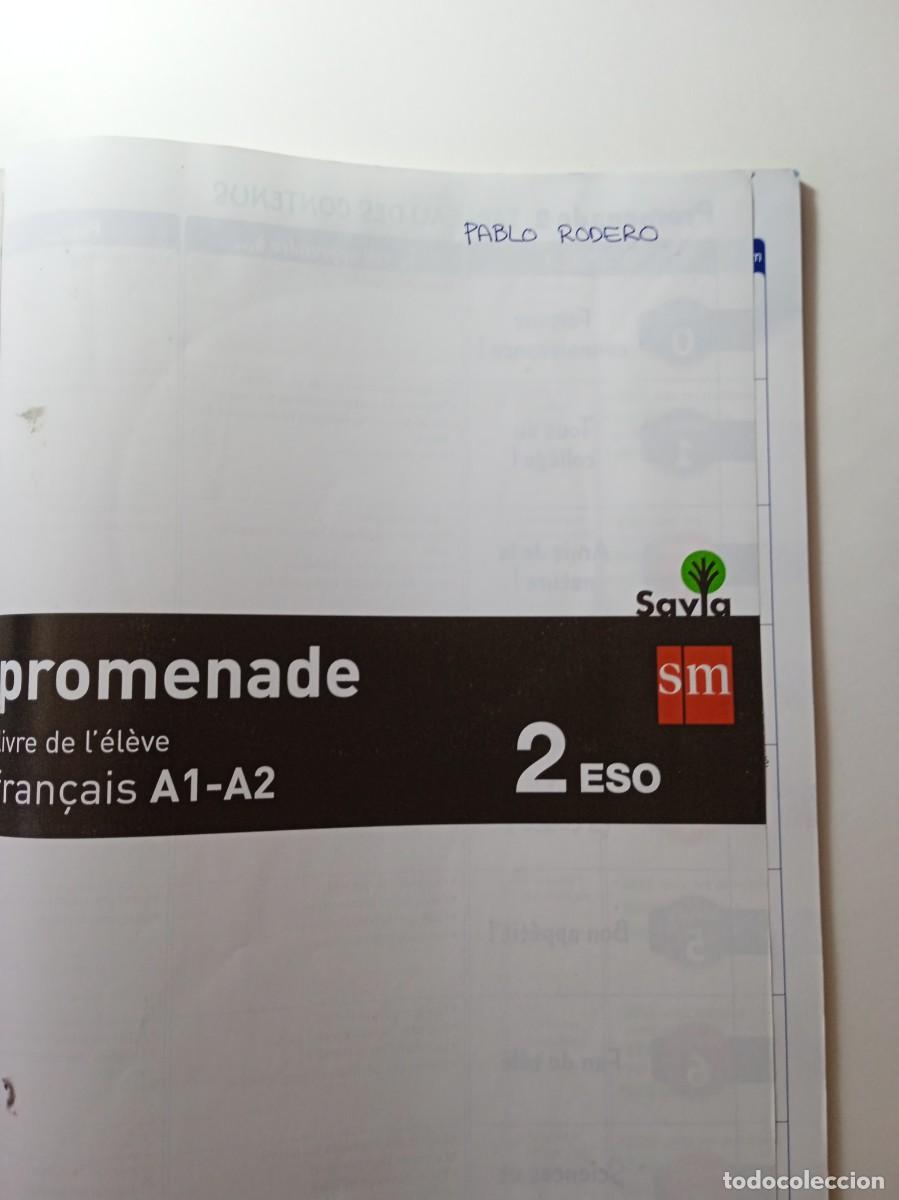 Libros de segunda mano: PROMENADE 2&ordm; ESO FRAN&Ccedil;AIS A1-A2 - EDITORIAL SM - Foto 4