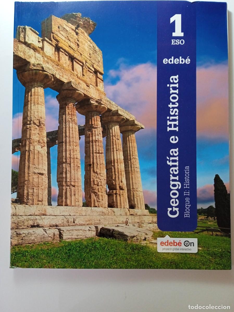 Libros de segunda mano: GEOGRAF&Iacute;A E HISTORIA 1&ordm; ESO - EDEB&Eacute; - Foto 1