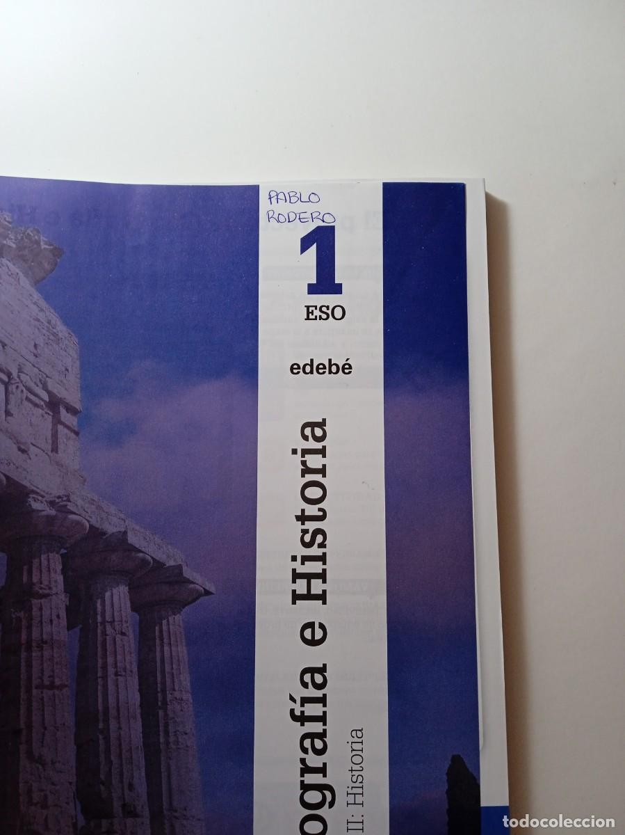 Libros de segunda mano: GEOGRAF&Iacute;A E HISTORIA 1&ordm; ESO - EDEB&Eacute; - Foto 3