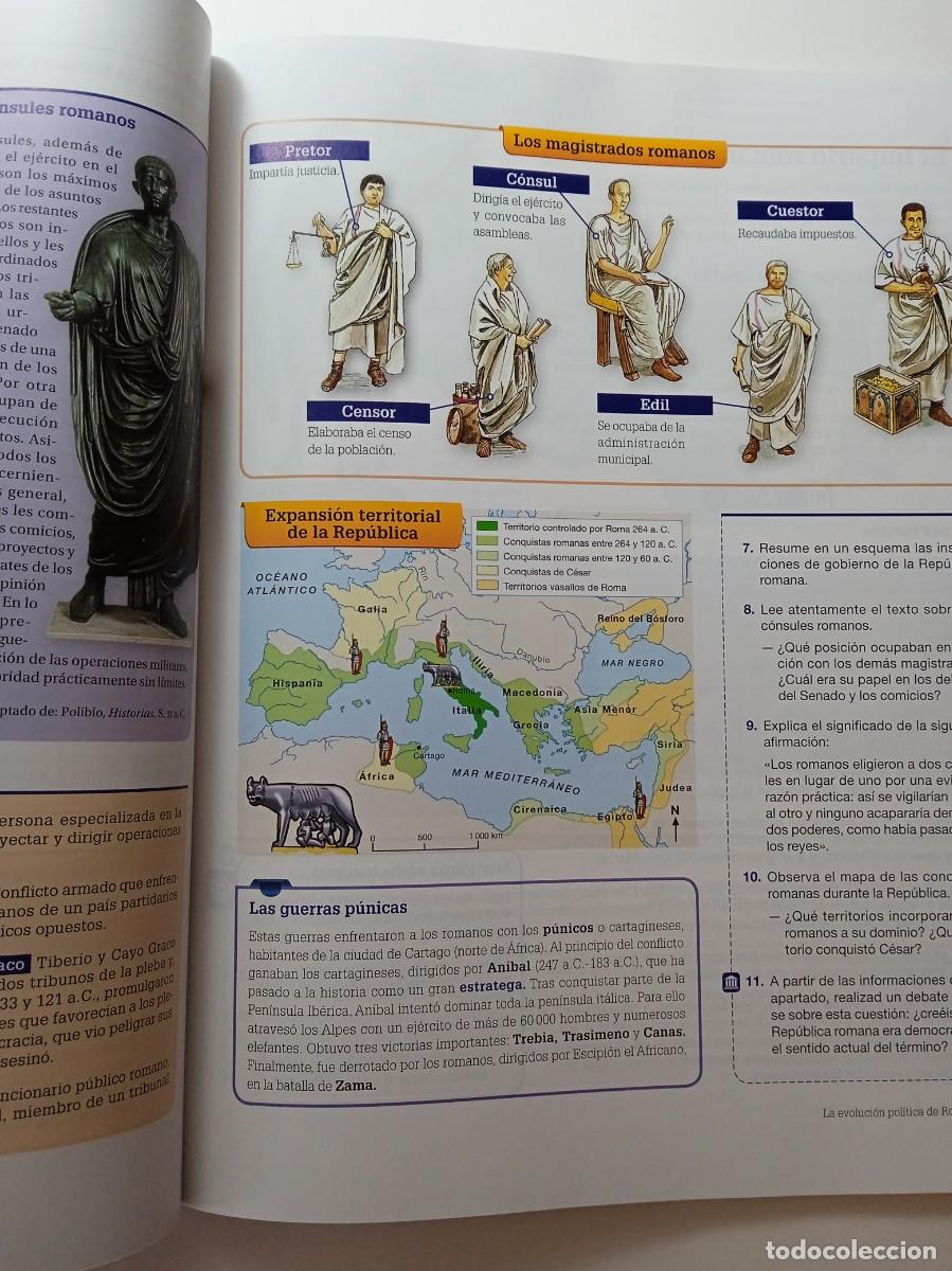 Libros de segunda mano: GEOGRAF&Iacute;A E HISTORIA 1&ordm; ESO - EDEB&Eacute; - Foto 5