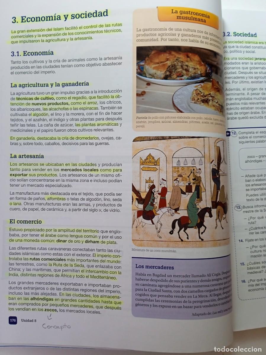Libros de segunda mano: GEOGRAF&Iacute;A E HISTORIA 2&ordm; ESO - EDEB&Eacute; - Foto 4
