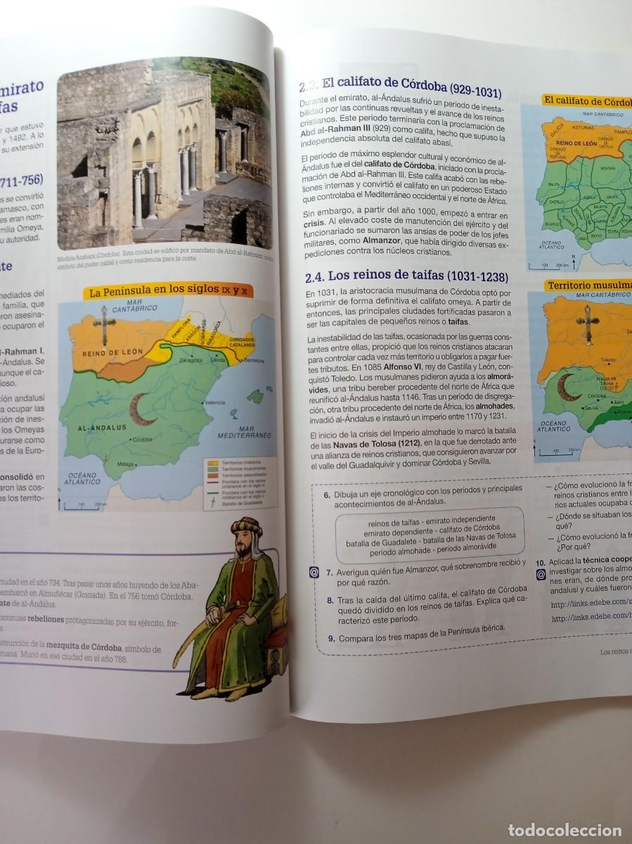 Libros de segunda mano: GEOGRAF&Iacute;A E HISTORIA 2&ordm; ESO - EDEB&Eacute; - Foto 8
