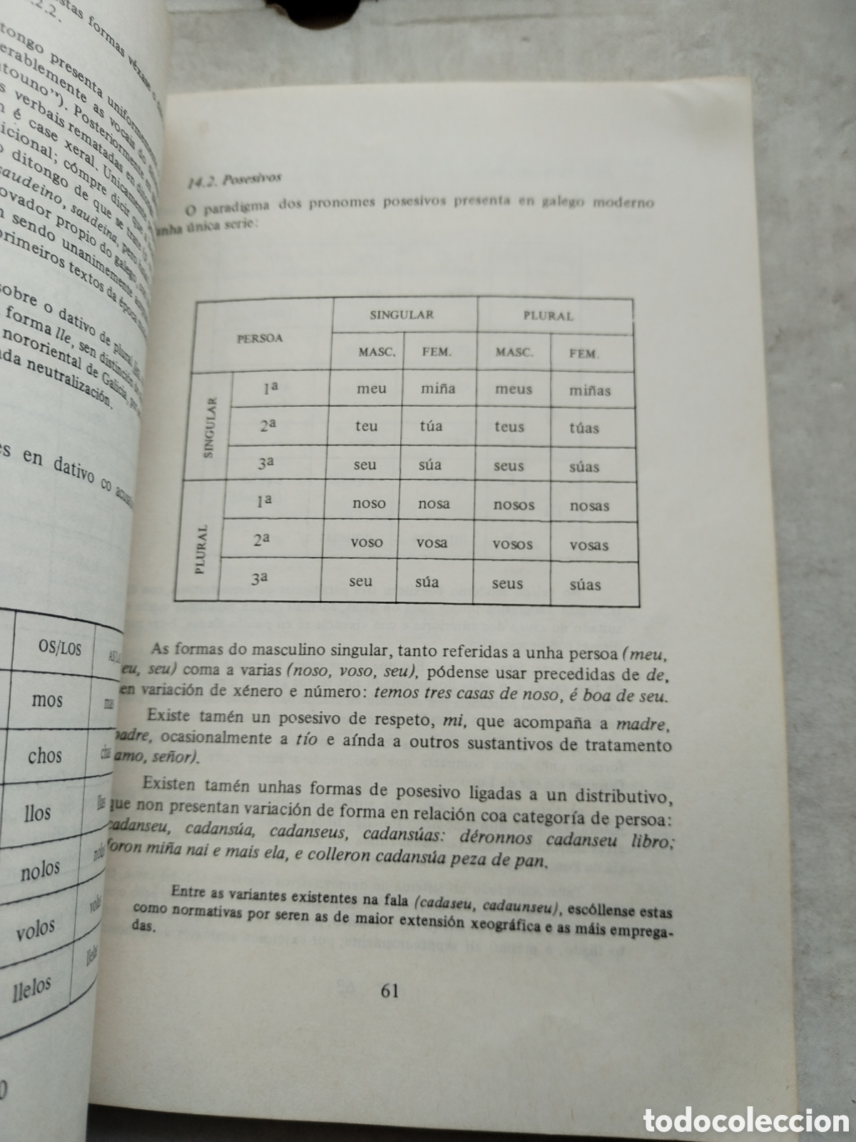 Libros de segunda mano: NORMAS ORTOGR&Aacute;FICAS E MORFOLOXICAS DO IDIOMA GALEGO - Foto 7